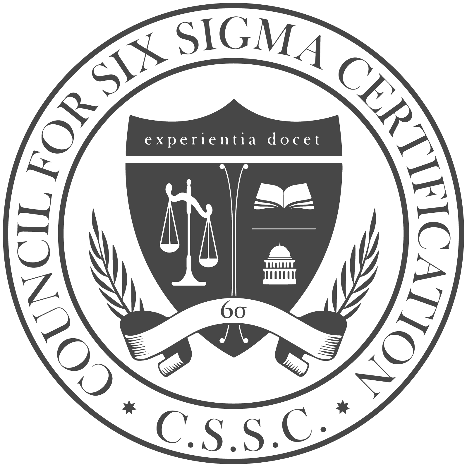 Council for Six Sigma Certification accreditation seal